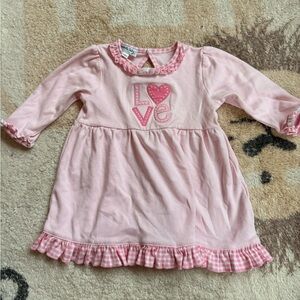 Magnolia baby love Valentine’s Day dress